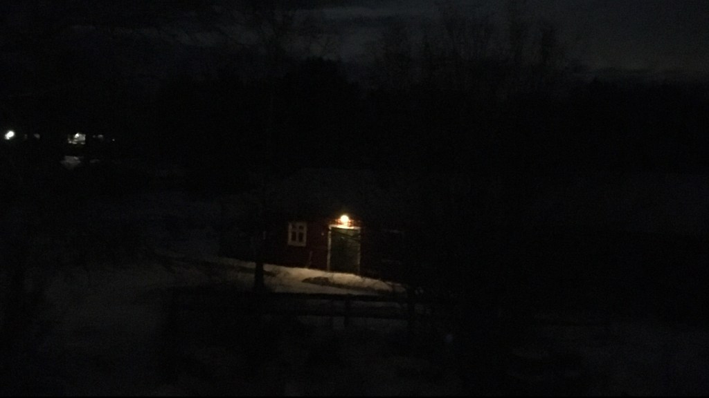 Det är mörkt&nbsp;nu…