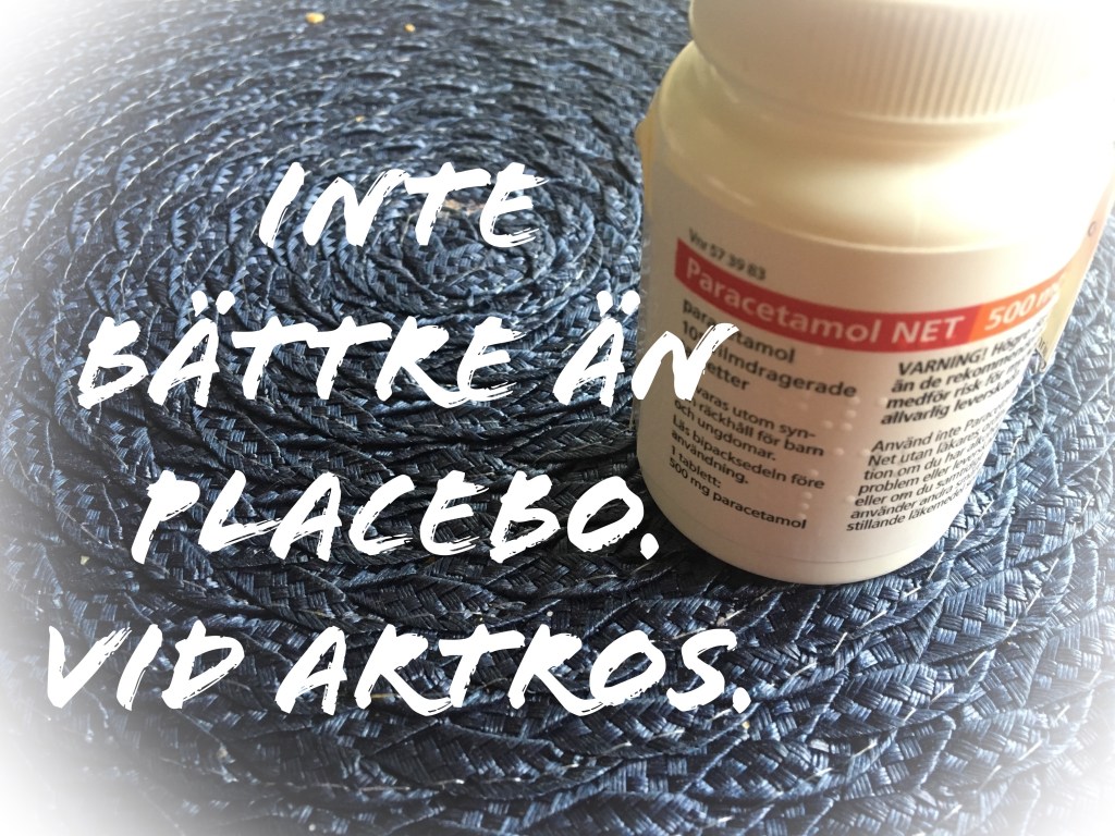 Det går lika bra med sockerpiller!